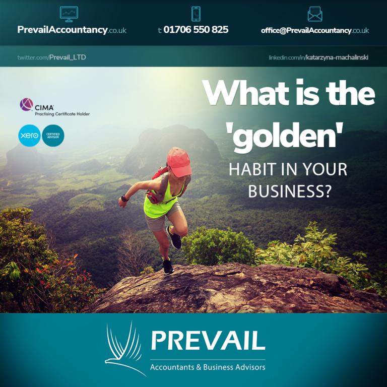 What is the ‘golden’ habit in your business?