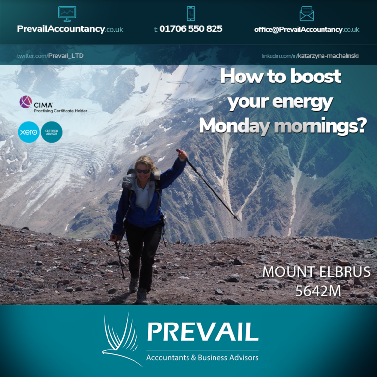 How to boost your energy Monday mornings?