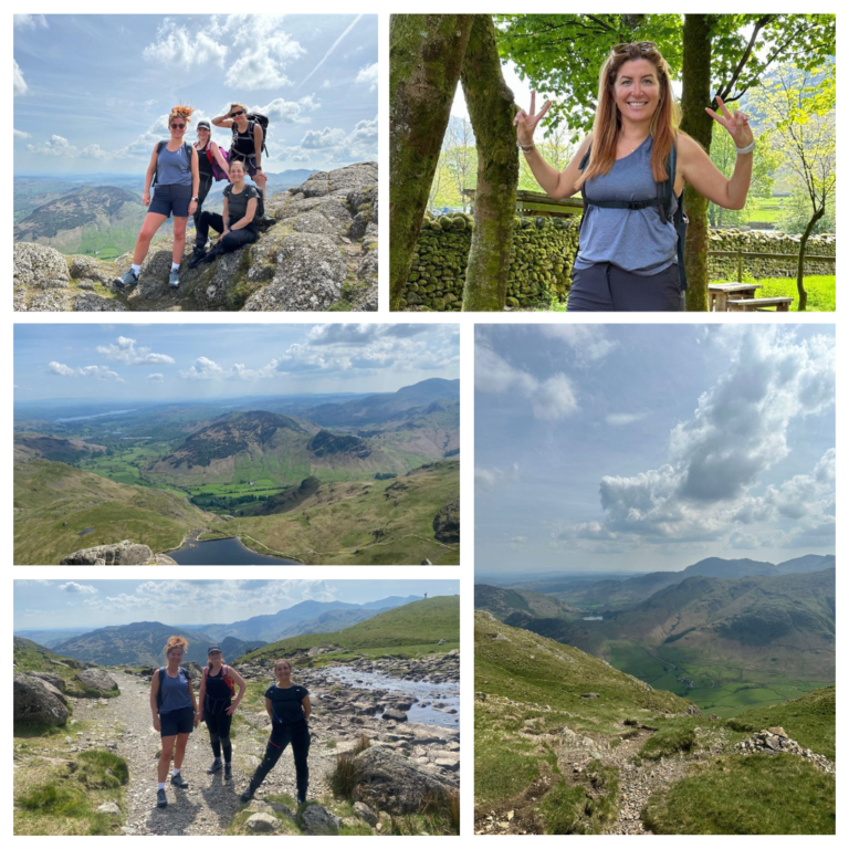 A weekend hike with Women in Construction Team