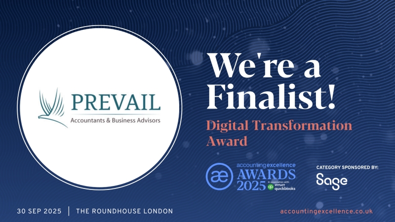 We're a Finalist! Digital Transformation Awards
